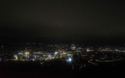 Archiv Foto Webcam Fernsehturm Stuttgart - Blick auf die Stadtmitte 23:00