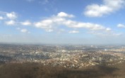 Archiv Foto Webcam Fernsehturm Stuttgart - Blick auf die Stadtmitte 13:00