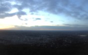 Archiv Foto Webcam Fernsehturm Stuttgart - Blick auf die Stadtmitte 19:00