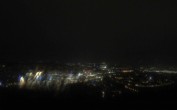 Archiv Foto Webcam Fernsehturm Stuttgart - Blick auf die Stadtmitte 23:00