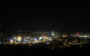 Archiv Foto Webcam Fernsehturm Stuttgart - Blick auf die Stadtmitte 23:00
