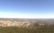 Archiv Foto Webcam Fernsehturm Stuttgart - Blick auf die Stadtmitte 09:00