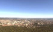 Archiv Foto Webcam Fernsehturm Stuttgart - Blick auf die Stadtmitte 09:00