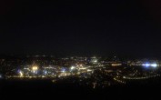 Archiv Foto Webcam Fernsehturm Stuttgart - Blick auf die Stadtmitte 23:00