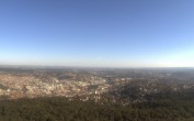 Archiv Foto Webcam Fernsehturm Stuttgart - Blick auf die Stadtmitte 07:00