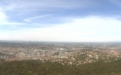 Archiv Foto Webcam Fernsehturm Stuttgart - Blick auf die Stadtmitte 13:00