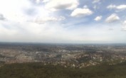 Archiv Foto Webcam Fernsehturm Stuttgart - Blick auf die Stadtmitte 13:00