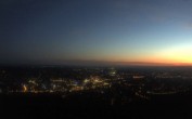 Archiv Foto Webcam Fernsehturm Stuttgart - Blick auf die Stadtmitte 03:00