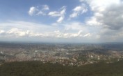 Archiv Foto Webcam Fernsehturm Stuttgart - Blick auf die Stadtmitte 13:00