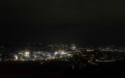 Archiv Foto Webcam Fernsehturm Stuttgart - Blick auf die Stadtmitte 23:00