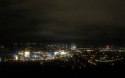 Archiv Foto Webcam Fernsehturm Stuttgart - Blick auf die Stadtmitte 23:00