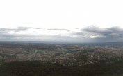 Archiv Foto Webcam Fernsehturm Stuttgart - Blick auf die Stadtmitte 13:00