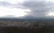 Archiv Foto Webcam Fernsehturm Stuttgart - Blick auf die Stadtmitte 09:00