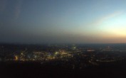 Archiv Foto Webcam Fernsehturm Stuttgart - Blick auf die Stadtmitte 04:00