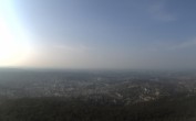 Archiv Foto Webcam Fernsehturm Stuttgart - Blick auf die Stadtmitte 18:00