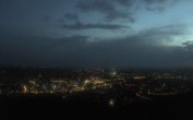 Archiv Foto Webcam Fernsehturm Stuttgart - Blick auf die Stadtmitte 03:00