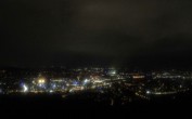 Archiv Foto Webcam Fernsehturm Stuttgart - Blick auf die Stadtmitte 23:00