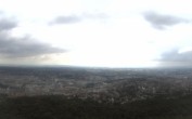 Archiv Foto Webcam Fernsehturm Stuttgart - Blick auf die Stadtmitte 13:00