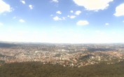 Archiv Foto Webcam Fernsehturm Stuttgart - Blick auf die Stadtmitte 13:00