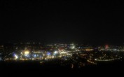 Archiv Foto Webcam Fernsehturm Stuttgart - Blick auf die Stadtmitte 23:00