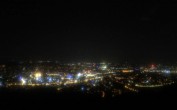 Archiv Foto Webcam Fernsehturm Stuttgart - Blick auf die Stadtmitte 23:00