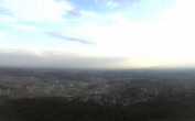 Archiv Foto Webcam Fernsehturm Stuttgart - Blick auf die Stadtmitte 05:00