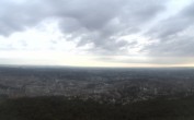 Archiv Foto Webcam Fernsehturm Stuttgart - Blick auf die Stadtmitte 01:00