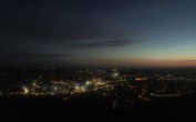 Archiv Foto Webcam Fernsehturm Stuttgart - Blick auf die Stadtmitte 03:00