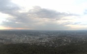 Archiv Foto Webcam Fernsehturm Stuttgart - Blick auf die Stadtmitte 19:00