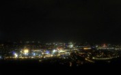 Archiv Foto Webcam Fernsehturm Stuttgart - Blick auf die Stadtmitte 23:00
