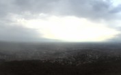 Archiv Foto Webcam Fernsehturm Stuttgart - Blick auf die Stadtmitte 19:00