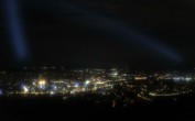 Archiv Foto Webcam Fernsehturm Stuttgart - Blick auf die Stadtmitte 23:00
