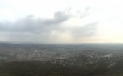 Archiv Foto Webcam Fernsehturm Stuttgart - Blick auf die Stadtmitte 06:00