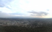 Archiv Foto Webcam Fernsehturm Stuttgart - Blick auf die Stadtmitte 06:00