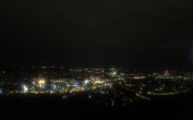 Archiv Foto Webcam Fernsehturm Stuttgart - Blick auf die Stadtmitte 23:00