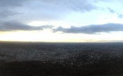 Archiv Foto Webcam Fernsehturm Stuttgart - Blick auf die Stadtmitte 19:00