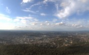 Archiv Foto Webcam Fernsehturm Stuttgart - Blick auf die Stadtmitte 17:00