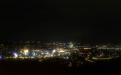 Archiv Foto Webcam Fernsehturm Stuttgart - Blick auf die Stadtmitte 23:00