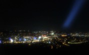 Archiv Foto Webcam Fernsehturm Stuttgart - Blick auf die Stadtmitte 01:00