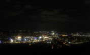 Archiv Foto Webcam Fernsehturm Stuttgart - Blick auf die Stadtmitte 23:00