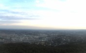 Archiv Foto Webcam Fernsehturm Stuttgart - Blick auf die Stadtmitte 05:00