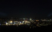 Archiv Foto Webcam Fernsehturm Stuttgart - Blick auf die Stadtmitte 23:00