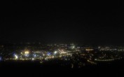 Archiv Foto Webcam Fernsehturm Stuttgart - Blick auf die Stadtmitte 23:00