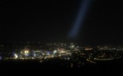 Archiv Foto Webcam Fernsehturm Stuttgart - Blick auf die Stadtmitte 23:00