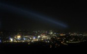 Archiv Foto Webcam Fernsehturm Stuttgart - Blick auf die Stadtmitte 23:00