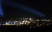 Archiv Foto Webcam Fernsehturm Stuttgart - Blick auf die Stadtmitte 01:00