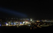 Archiv Foto Webcam Fernsehturm Stuttgart - Blick auf die Stadtmitte 03:00