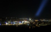 Archiv Foto Webcam Fernsehturm Stuttgart - Blick auf die Stadtmitte 03:00