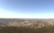 Archiv Foto Webcam Fernsehturm Stuttgart - Blick auf die Stadtmitte 15:00