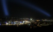 Archiv Foto Webcam Fernsehturm Stuttgart - Blick auf die Stadtmitte 03:00
